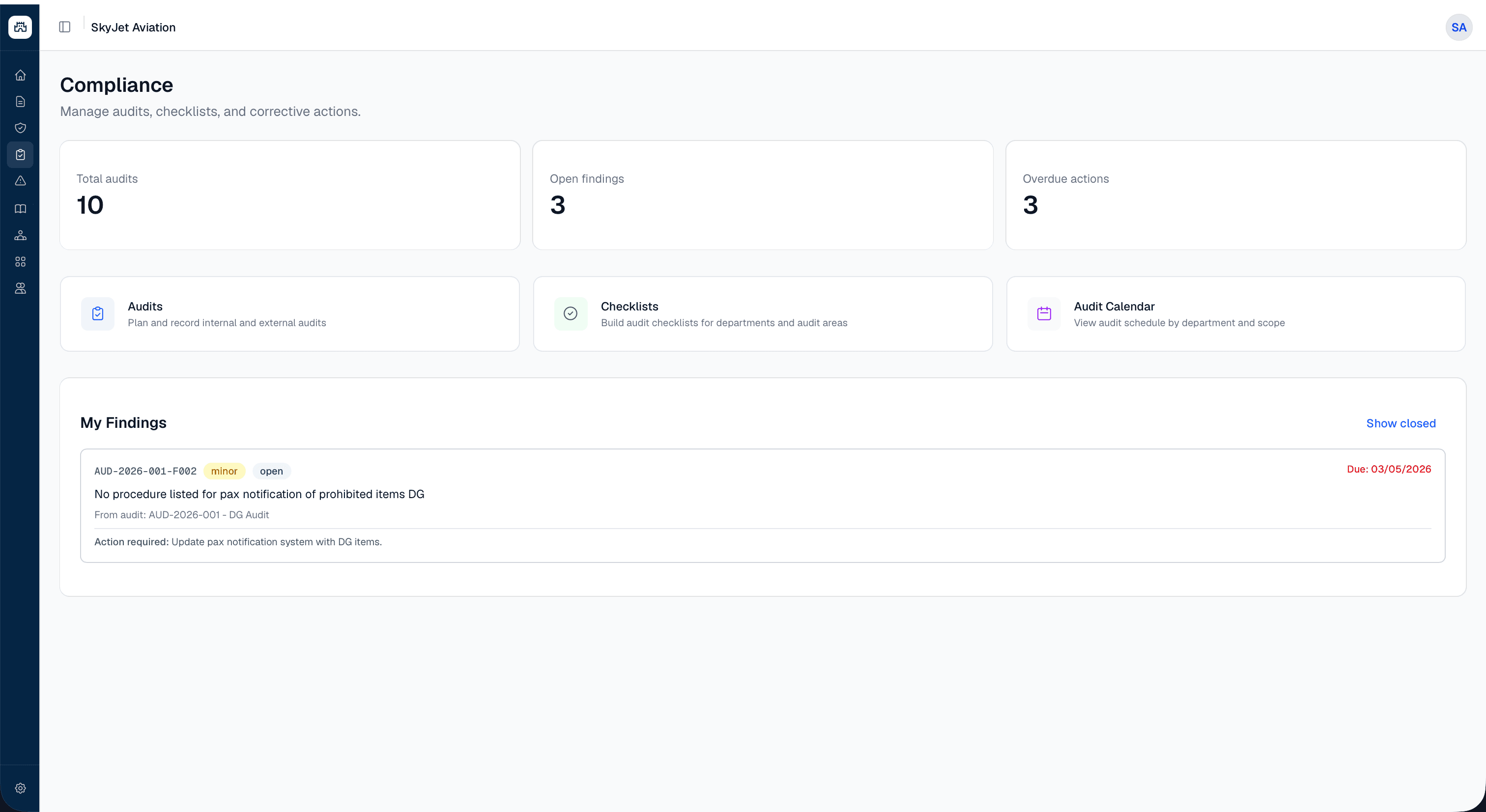 Compliance Auditing — Evidence-based audit management at scale