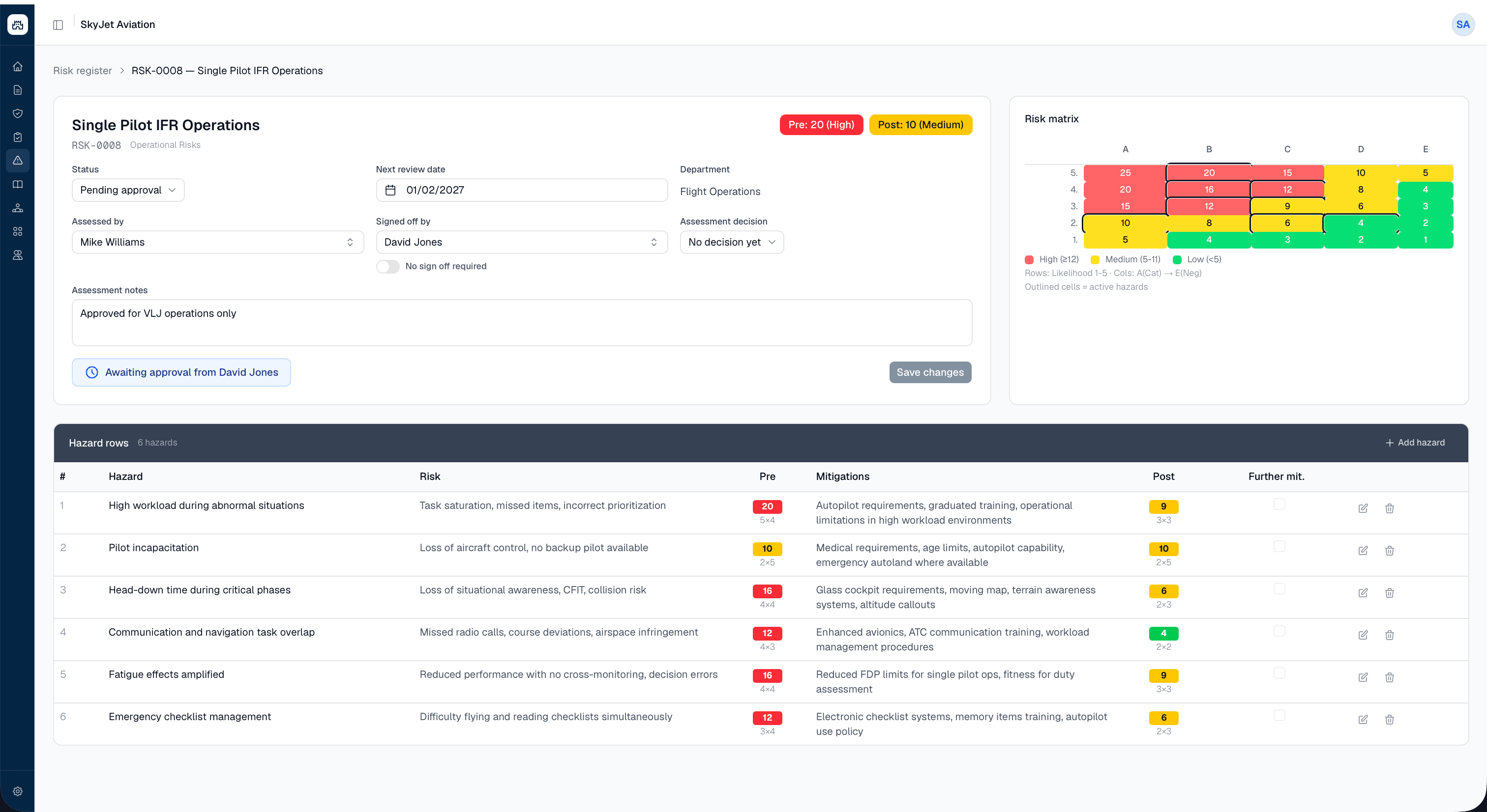 Risk Management — Quantify and mitigate risk systematically